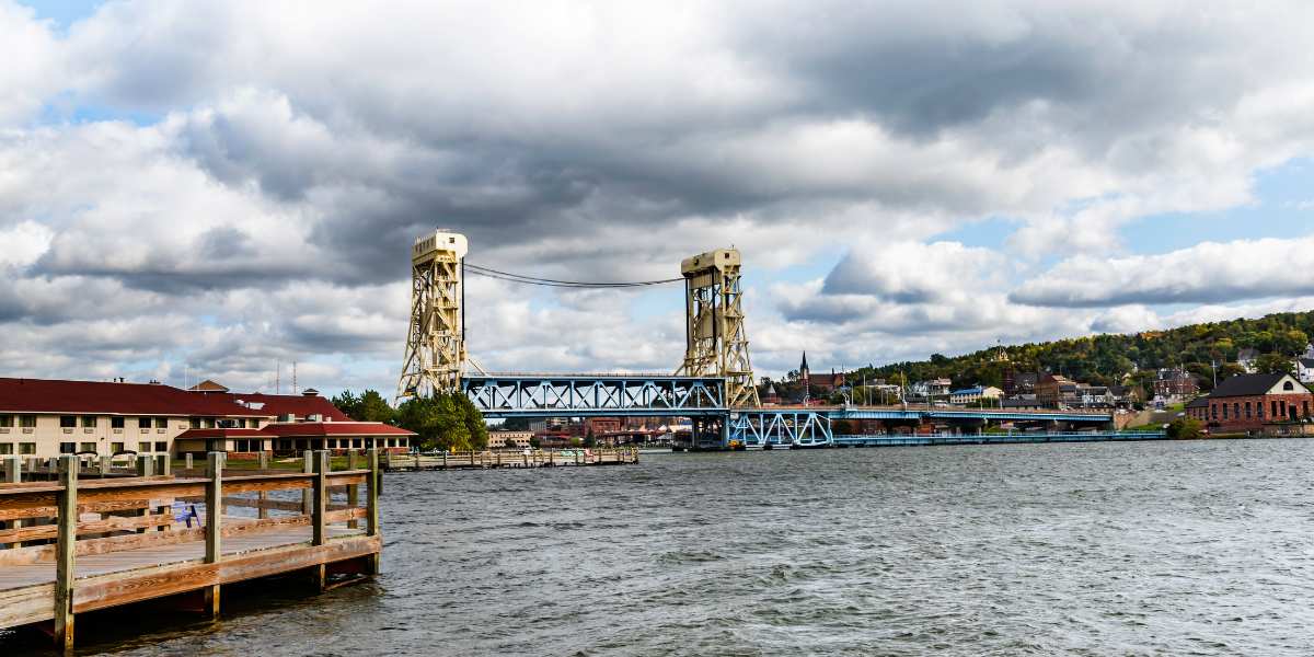 hancock houghton bridge midwest loan services headquarters city - hancock houghton bridge
